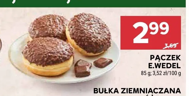 Pączek E.Wedel promocja w Stokrotka
