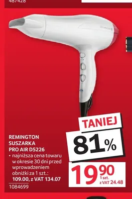 Suszarka Pro Air D5226 Remington promocja w Selgros