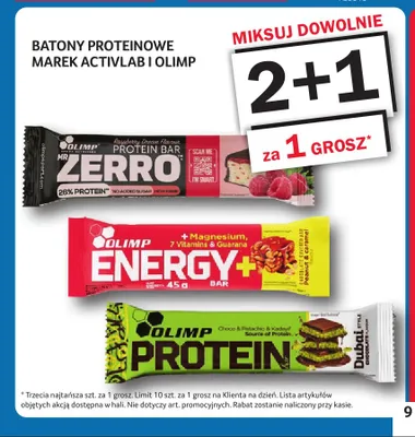Baton proteinowy Olimp Protein Bar Dubai Style promocja w Selgros
