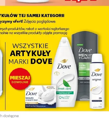 Kosmetyki Dove promocja w Kaufland