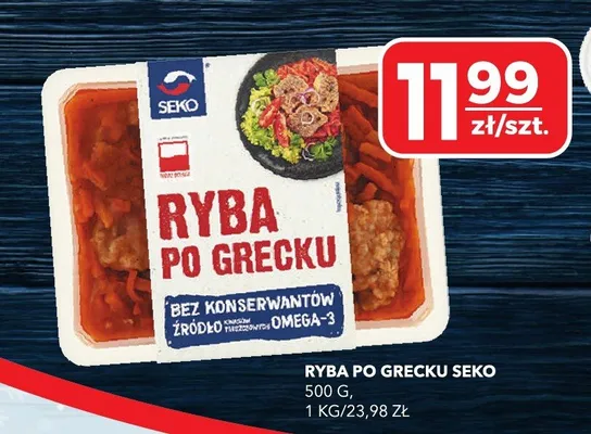 Ryba po grecku promocja w Top Market