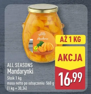 Mandarynki promocja w Aldi