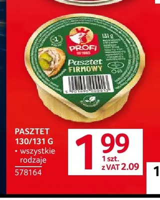 Pasztet Profi promocja w Selgros