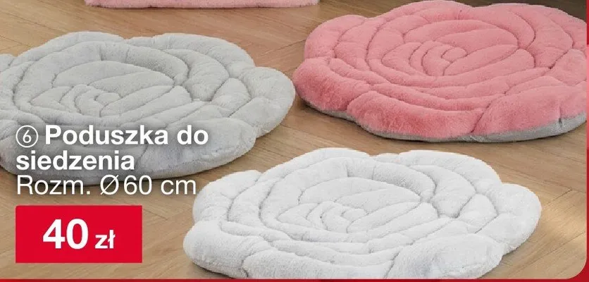 Poduszka do siedzenia okrągła promocja w Woolworth