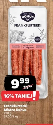 Frankfurterki Mistrz Rohus promocja w Netto