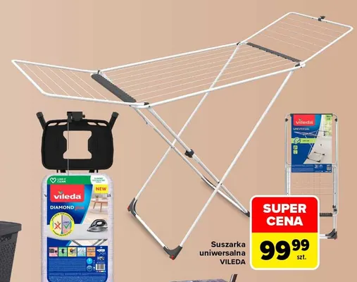 Suszarka uniwersalna Vileda promocja w Carrefour