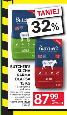 Karma dla psa Butcher's promocja w Selgros