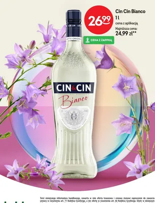 Wino Cin&Cin Bianco promocja w Żabka