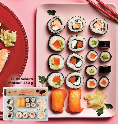 Zestaw sushi Sakura Matsuri promocja w Biedronka