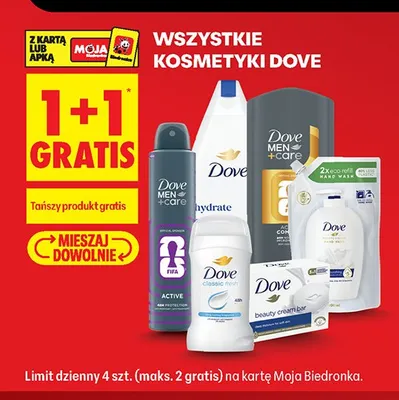 Dezodorant Dove classic promocja w Biedronka
