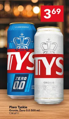 Piwo Tyskie Gronie promocja w LEWIATAN