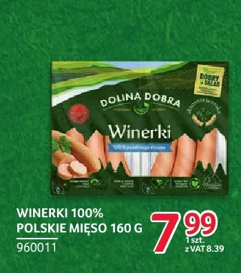 Kiełbaski winerki Dolina Dobra promocja w Selgros
