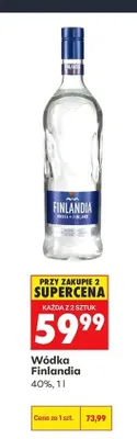 Wódka Finlandia promocja w Biedronka