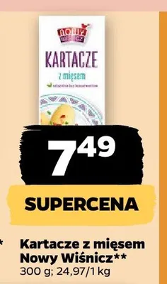 Kartacze z mięsem 300 g promocja w Netto