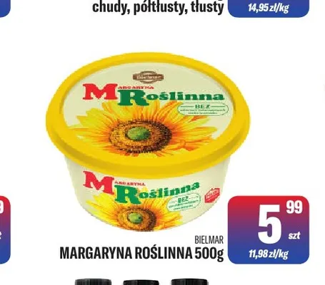 Margaryna Roślinna Bielmar promocja w Tomi Markt