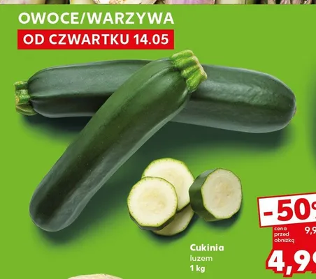 Cukinia luzem promocja w Kaufland