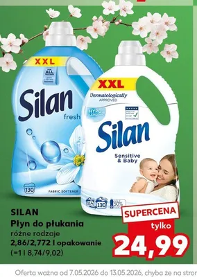 Płyn do płukania Silan promocja w Kaufland
