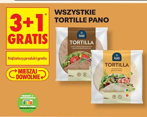 Tortilla Pano promocja w Biedronka