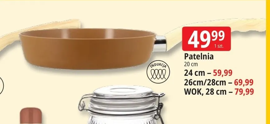 Patelnia 28 cm promocja w Leclerc