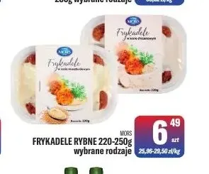 Frykadele rybne Mors promocja w Tomi Markt