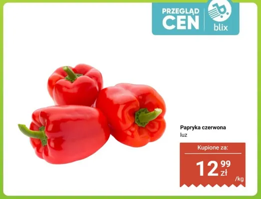Papryka czerwona luz promocja w Dino
