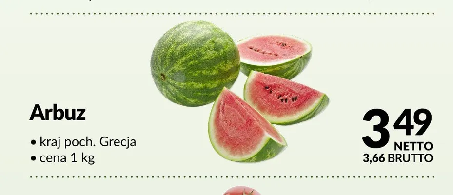 Arbuz Grecja promocja w Makro