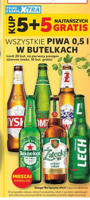 Piwo Łomża Jasne promocja w Kaufland