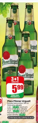 Piwo Pilsner Urquell promocja w Dino