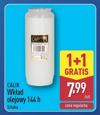 Wkład olejowy 144 h  promocja w Aldi