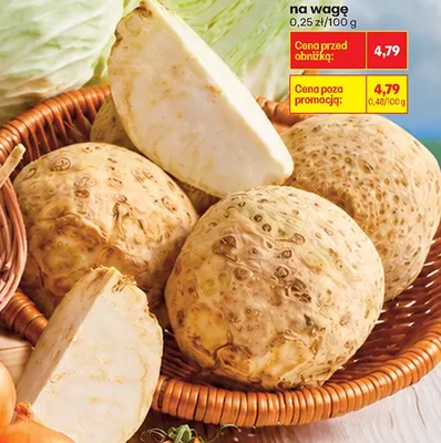 Seler korzeń promocja w Biedronka