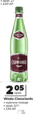 Woda Cisowianka promocja w Odido