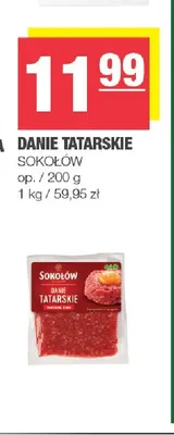 Danie tatarskie Sokołów promocja w SPAR