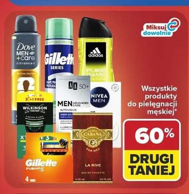 Produkty do pielęgnacji męskiej promocja w Carrefour