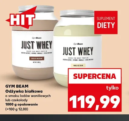 Odżywka białkowa o smaku czekolady GymBeam promocja w Kaufland