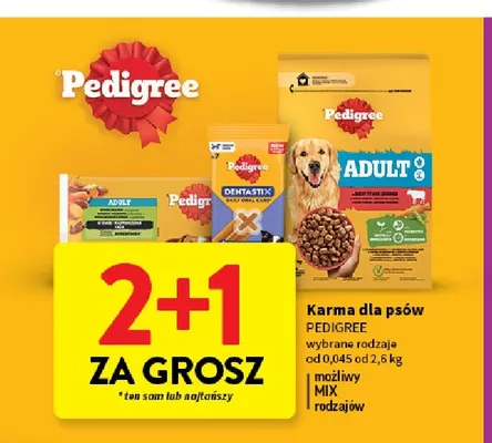 Karma dla psów Pedigree promocja w Intermarche