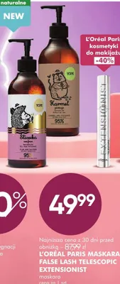 Kosmetyki YOPE kosmetyki do pielęgnacji i oczyszczania ciała oraz włosów promocja w Makro