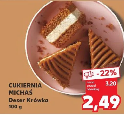 Deser Krówka promocja w Kaufland