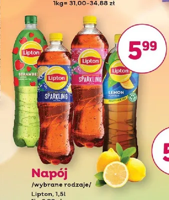 Napój Lipton Ice Tea Lemon promocja w Bliski