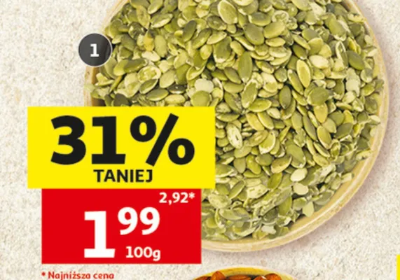 Pestki dyni łuskane promocja w Auchan