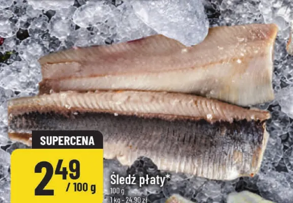 Śledź płaty promocja w POLOmarket