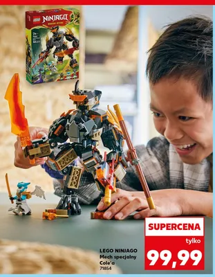 Klocki LEGO Ninjago Mech specjalny Cole'a 71854 promocja w Kaufland