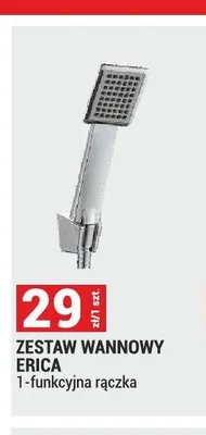 Zestaw wannowy Erica 1-funkcyjna rączka promocja w Merkury Market
