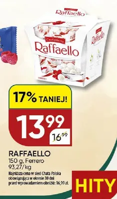 Praliny Raffaello promocja w Chata Polska