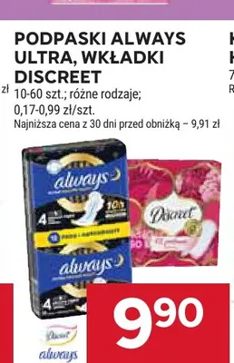 Wkładki Discreet promocja w Stokrotka