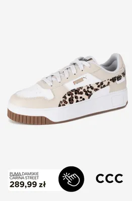 Buty damskie Puma Carina Street promocja w CCC