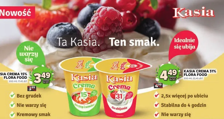 Crema 15% promocja w Stokrotka