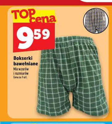 Bokserki bawełniane promocja w TOPAZ