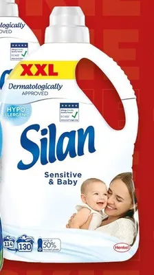 Płyn do płukania Silan Sensitive & Baby promocja w Kaufland