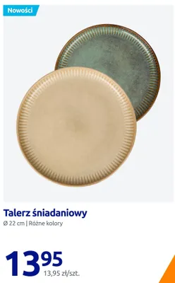 Talerz śniadaniowy Ø 22cm promocja w Action