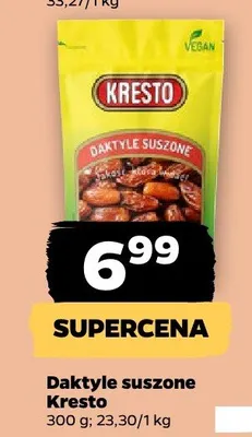 Daktyle suszone promocja w Netto